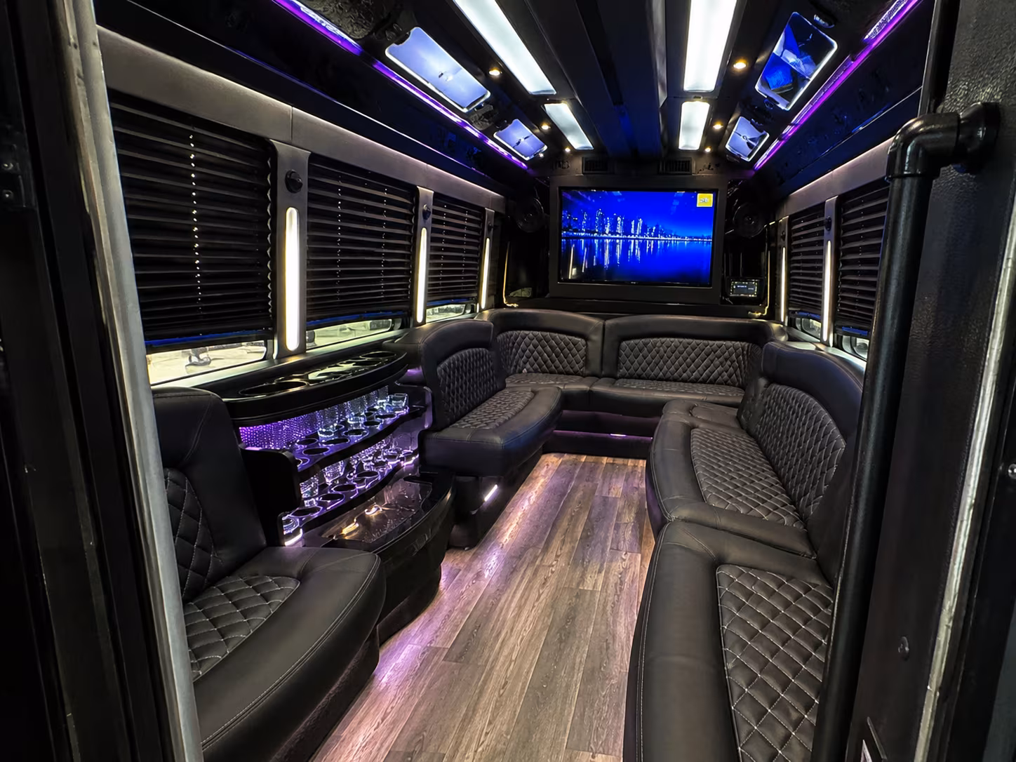 corporate party bus rental
