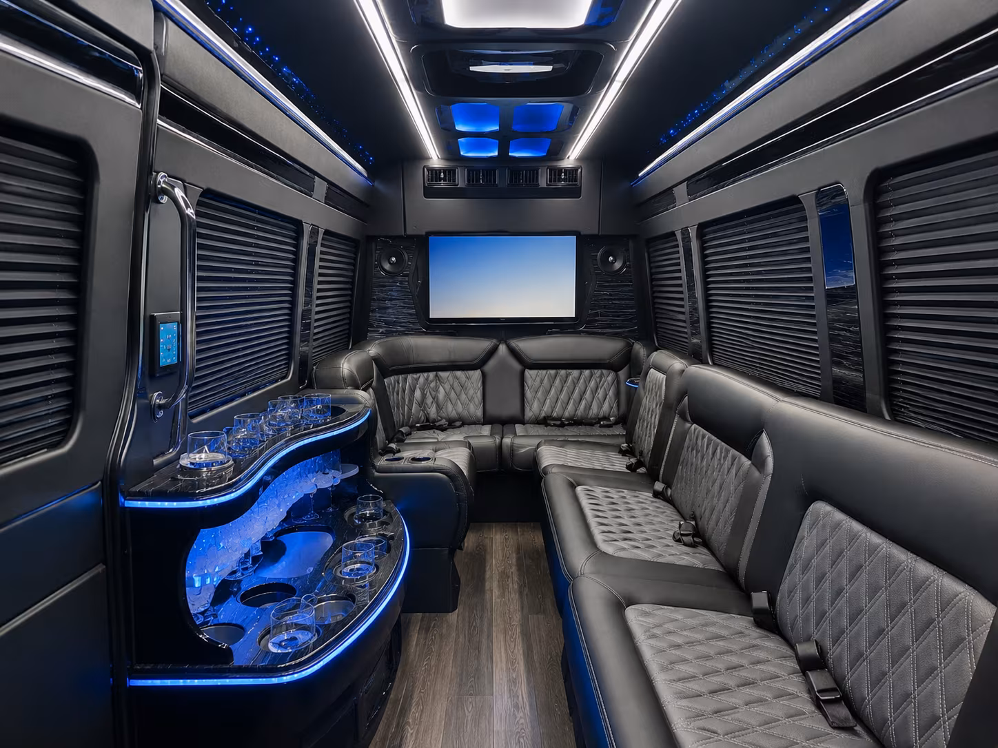 prom night bus rentals along wrightsville beach and the wilmington waterfront