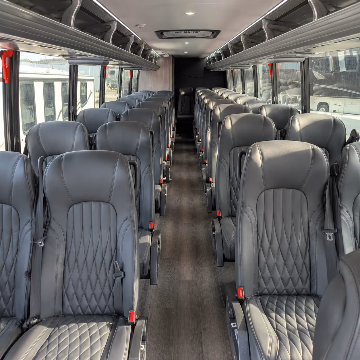 wedding day transportation for large wilmington wedding parties