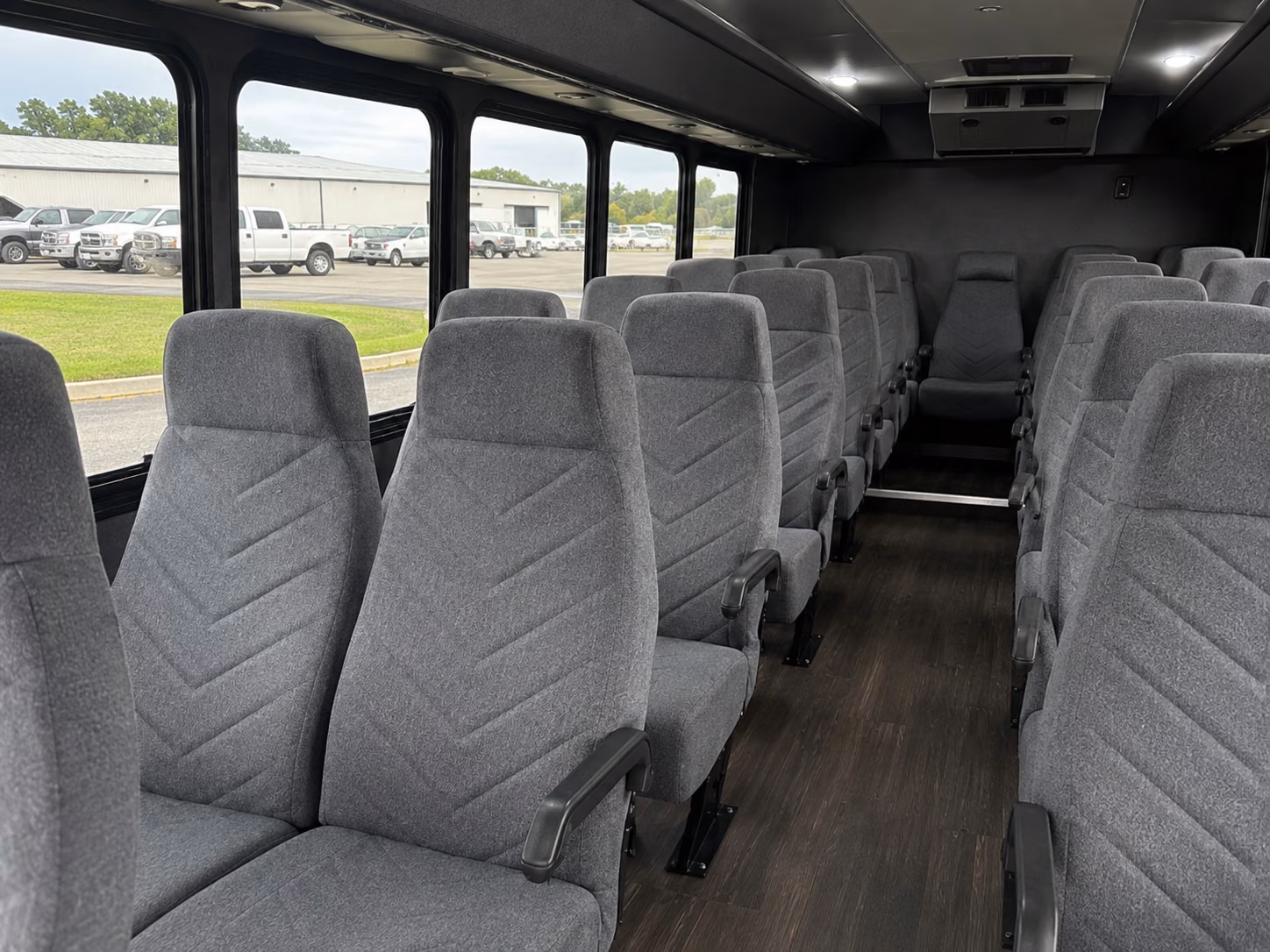 wilmington 20 passenger minibus interior