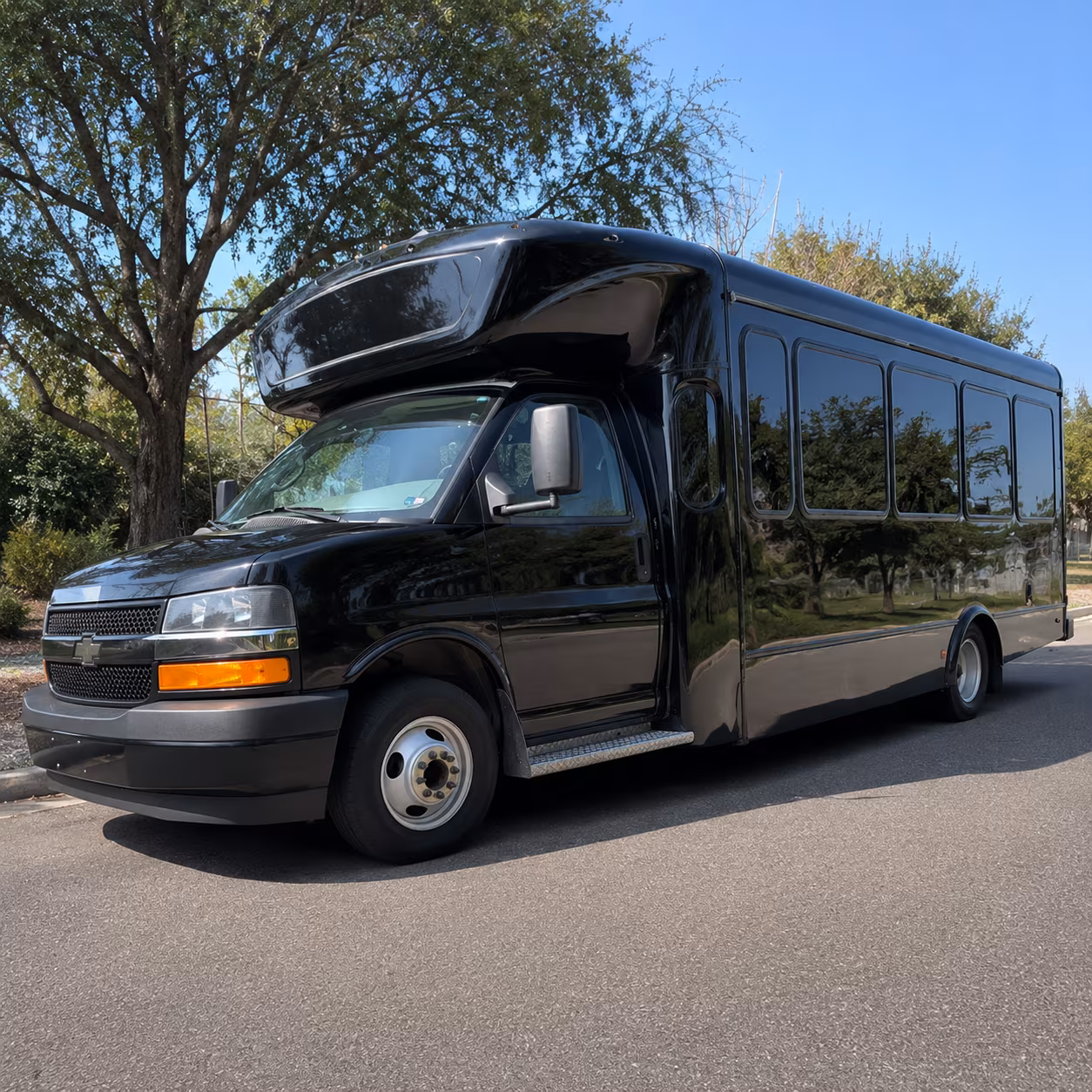 wilmington night out party bus rental