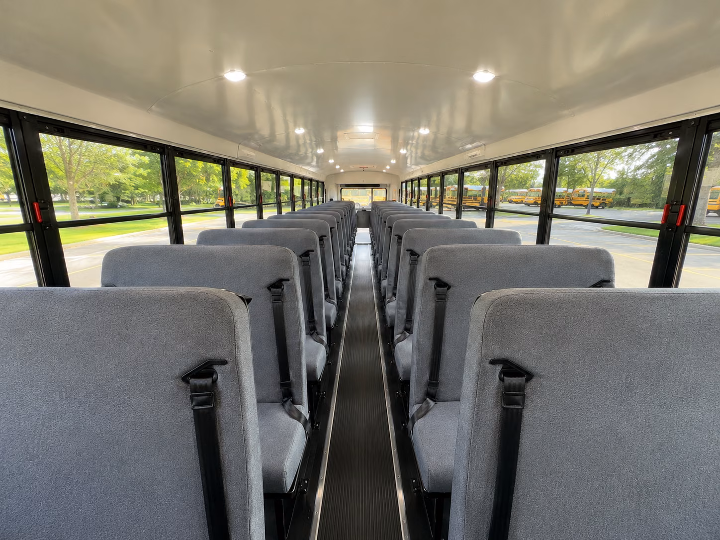 wilmington school bus inside