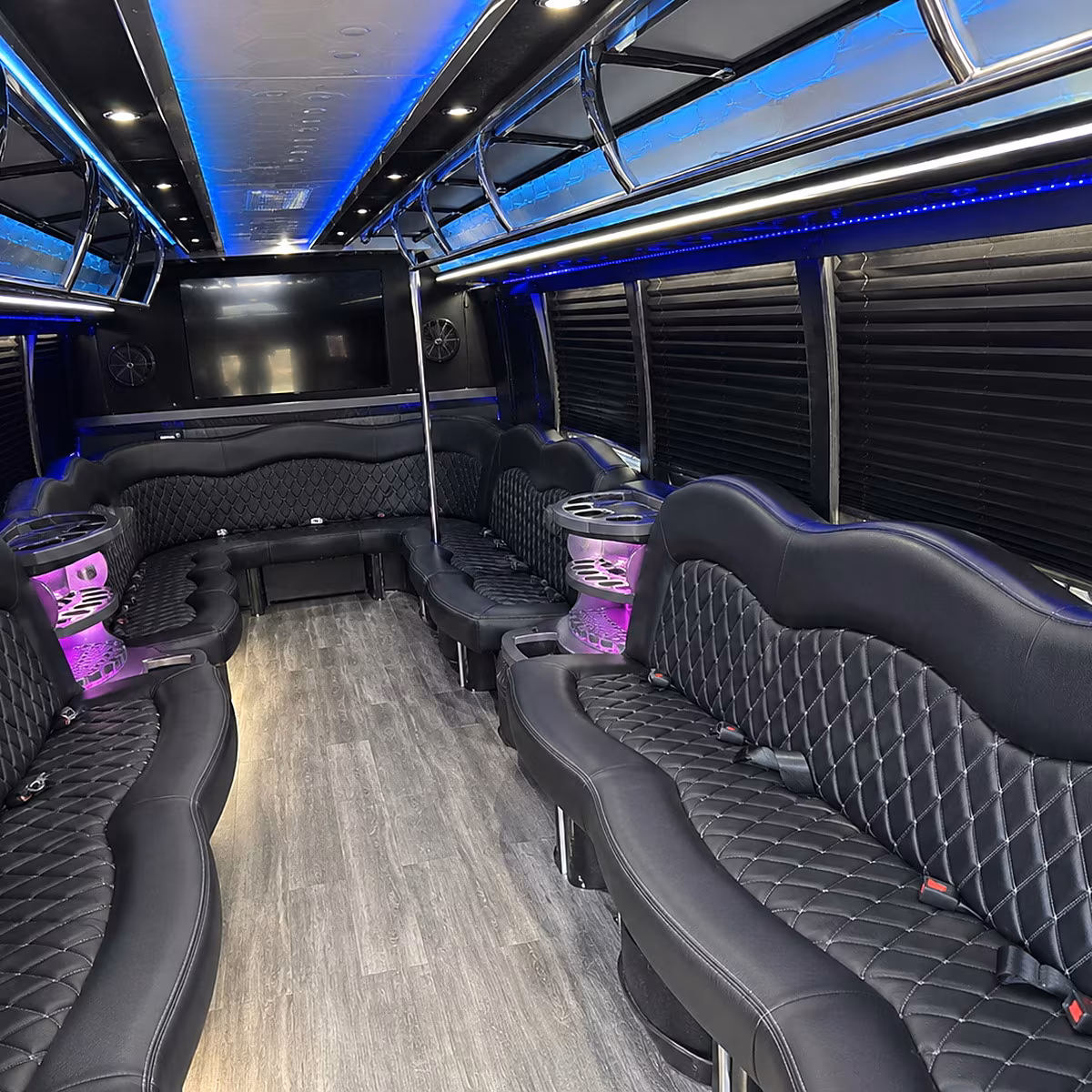 wilmington wedding party bus rental