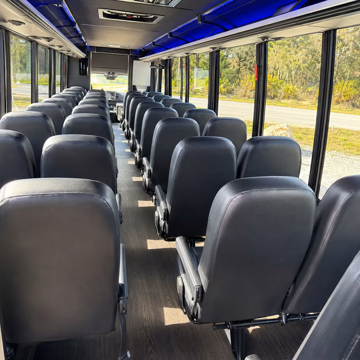 wilmington wine tour brewery transportation onboard seating
